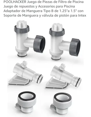 Depuradora y accesorios pisicina