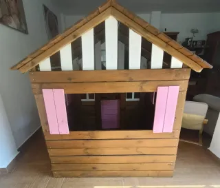 Casita de madera para niños