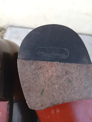 Mocassini Doppia Fibbia Santoni Pelle Marrone Nero