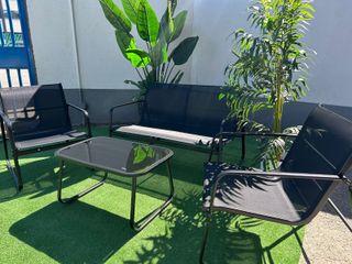 Conjunto Terraza Negro