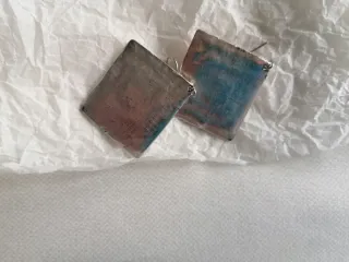 Pendientes Bohemios Plata Rosa