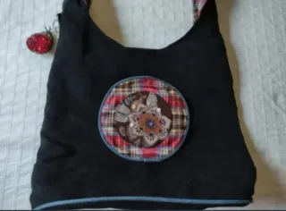 Bolso bandolera negro