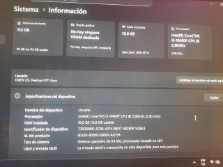 PC desktop HP Omen 25L