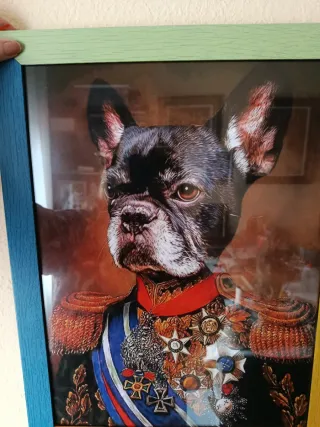 Cuadro Perro Comandante