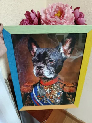 Cuadro Perro Comandante