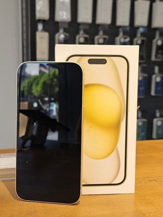 IPHONE 15 256GB GIALLO 100% BATTERIA