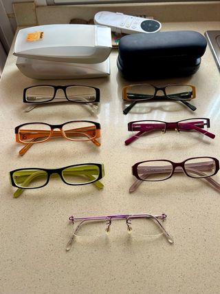 Gafas graduadas de varios colores