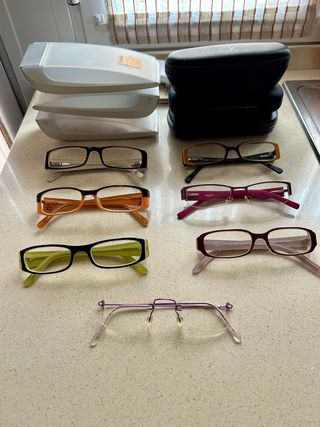 Gafas graduadas de varios colores