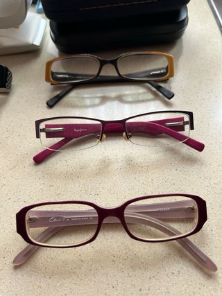 Gafas graduadas de varios colores