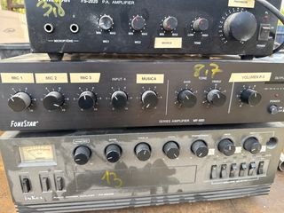 Lote 2 Amplificadores Fonestar e Inkel