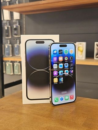 IPHONE 14 PRO 256GB ARGENTO BATTERIA 100%