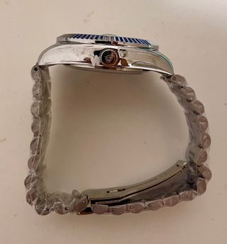 Reloj  Plata y Blanco
