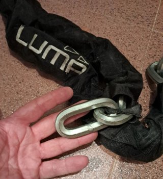 Cadena antirrobo Luma 1,65 m.