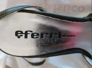 SIN ESTRENAR. Zapatos EFerri Shoes Talla 38