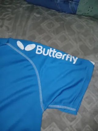 Camiseta Butterfly Tenis de Mesa