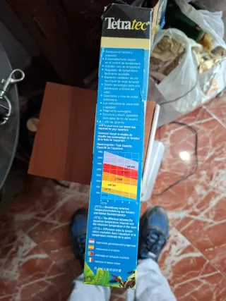 Tetratec 75W Calentador Acuario 60-100L