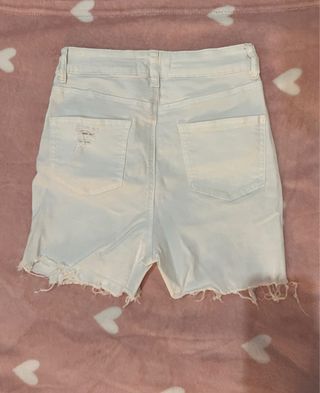 Pantalon Shorts vaquero blanco roto Even&odd 34
