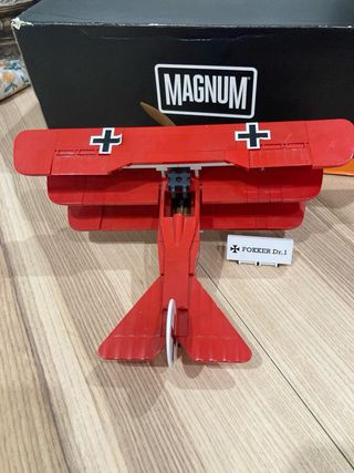Avión Cobi Fokker Dr.1 Rojo