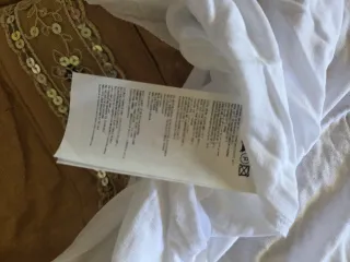 Top vestito estivo donna bianco trasparente