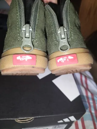 Botas niño Vans verde