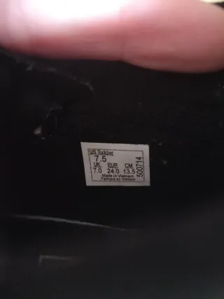 Botas niño Vans verde