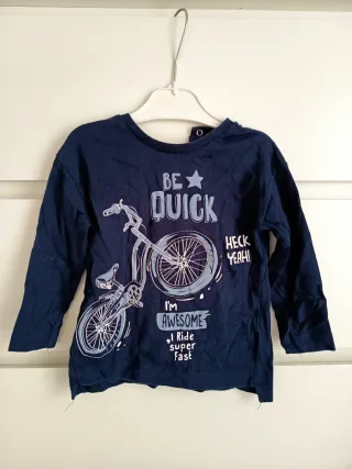 Completo bambino maglia e salopette