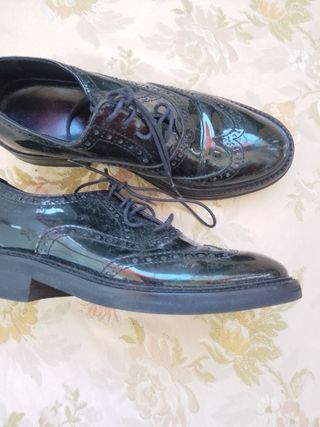 Laura Bellariva Scarpe Derby Francesina Nere 37