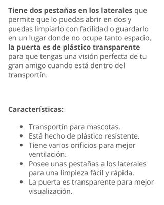 Transportín perro/gato TK-Pet Barcelona