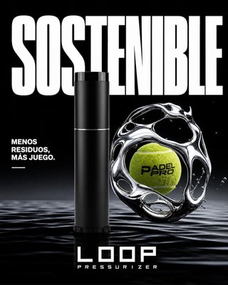 Presurizador LOOP de Pelotas Pádel Automático