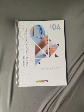 Libros temario OPE medicina familiar AMIR