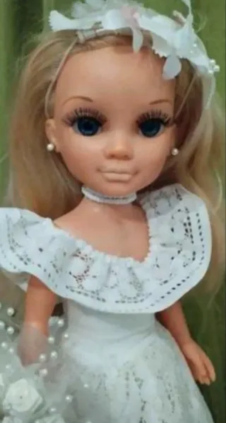 Muñeca Nancy Vestido Boda Artesanal