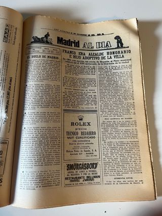 Periódico ABC 21 N 1975 VIVO EN LA HISTORIA