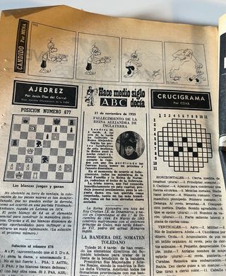 Periódico ABC 21 N 1975 VIVO EN LA HISTORIA