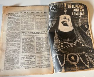 Periódico ABC 21 N 1975 VIVO EN LA HISTORIA