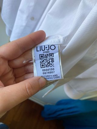 Camicia Liu Jo uomo bianca