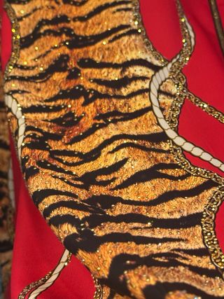Camicia Versace Stampa Tigre e Catene