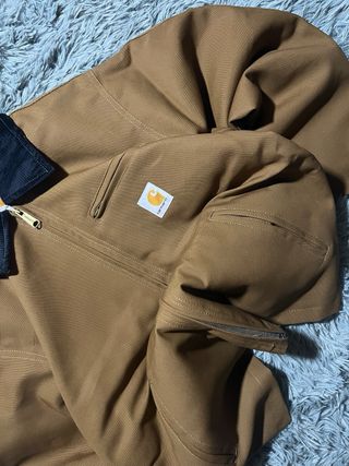 Chaqueta Carhartt Negra WIP Camel Harrington 90 M