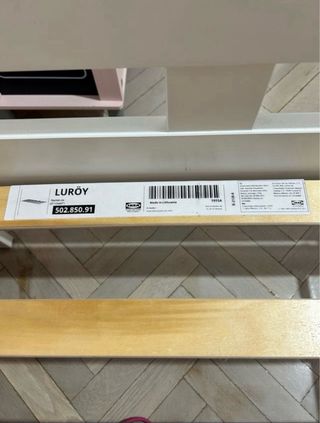 Cama infantil IKEA blanca