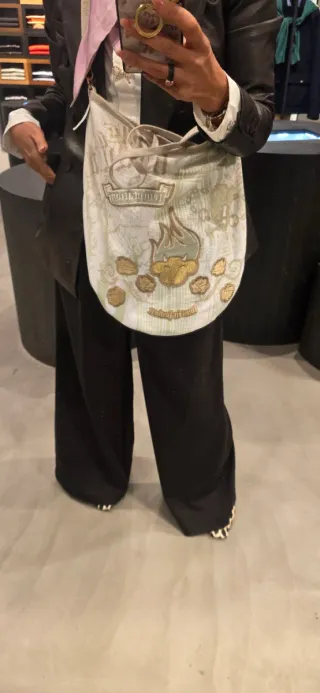 Bolso Tous Beige y Dorado