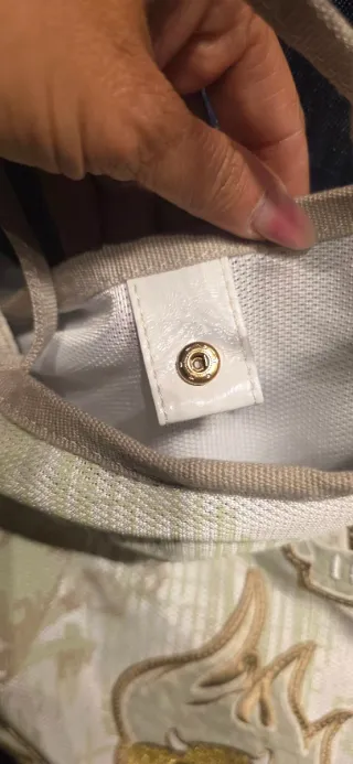 Bolso Tous Beige y Dorado