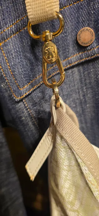 Bolso Tous Beige y Dorado