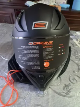 Casco Moto ORIGINE Negro Nuevo