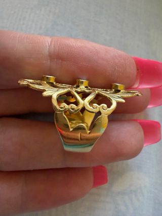 Anillo Oro 18k con Circonitas