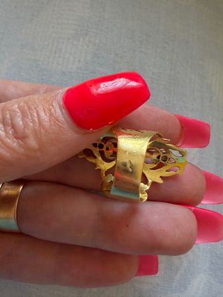 Anillo Oro 18k con Circonitas
