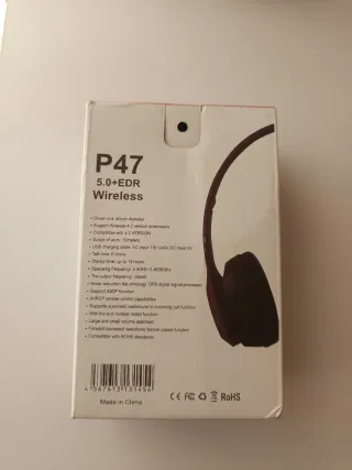 Auriculares Inalámbricos P47 Bluetooth 5.0+EDR
