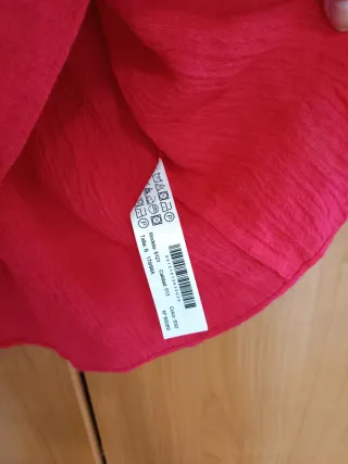 Blusa Massimo Dutti Rosa Talla S