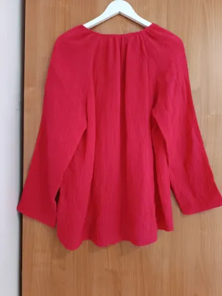 Blusa Massimo Dutti Rosa Talla S