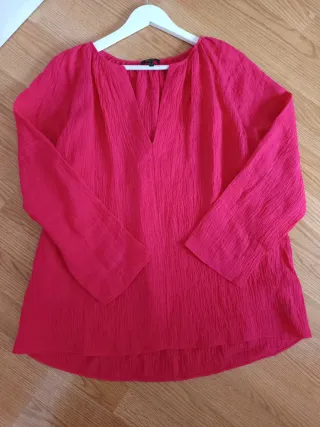Blusa Massimo Dutti Rosa Talla S