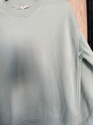 Sudadera verde agua Primark Talla S