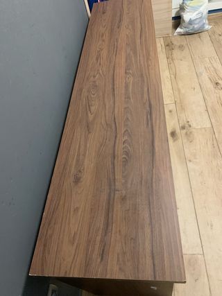 Escritorio grande madera